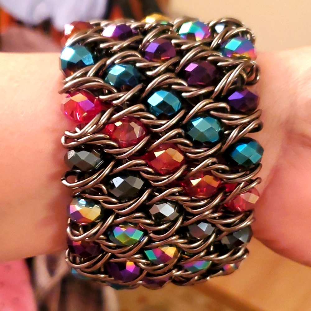 Beautiful bracelet on hand